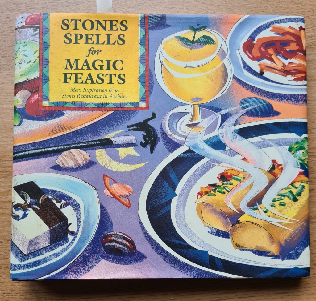 Cover of cookbook 'Stones Spells for Magic Feasts'